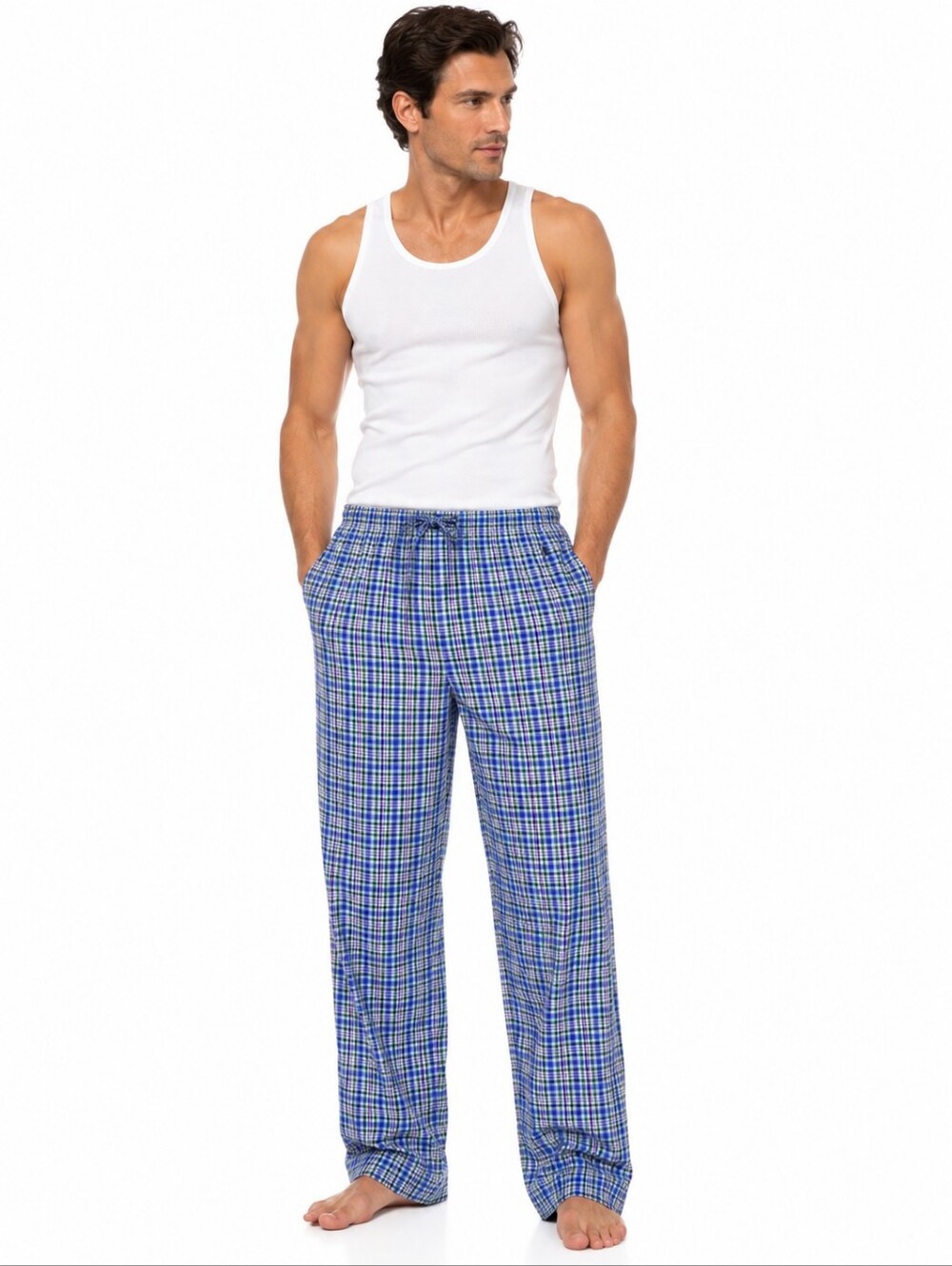 Polo Ralph Lauren Big 1X Men Plaid Pajama Lounge Sleep Pants Cotton NWT